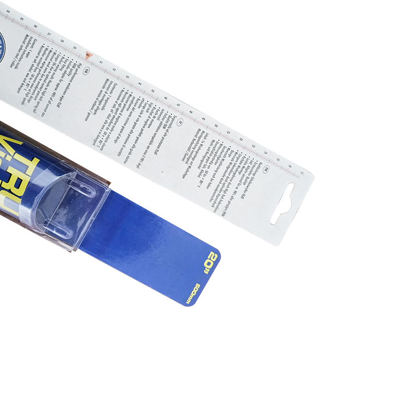 How to balance product display and protection in the design structure of blister heat seal packaging color card